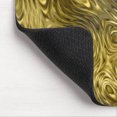 Geschmolzenes "Gold"-Druckmousepad Mousepad (Ecke)