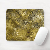 Geschmolzenes "Gold"-Druckmousepad Mousepad (Mit Mouse)