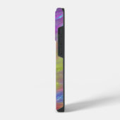 Geschmolzenes Regenbogen-Glas-Handyhülle iPhone Hülle (Linke Seite)