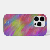 Geschmolzenes Regenbogen-Glas-Handyhülle iPhone Hülle (Rückseite (Horizontal))