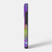 Geschmolzenes Regenbogen-Glas-Handyhülle iPhone Hülle (Linke Seite)
