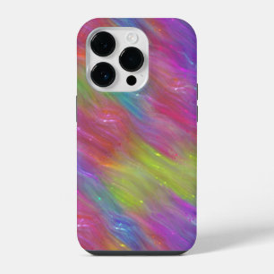 Geschmolzenes Regenbogen-Glas-Handyhülle iPhone 14 Pro Hülle