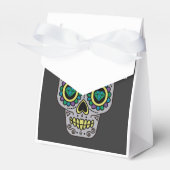 Geschmückte Abstrakte Schädel-Gefälligkeitsbox Geschenkschachtel (Vorderseite)