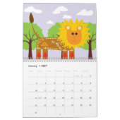 Geschmückte Tiere Kalender (Jan 2027)