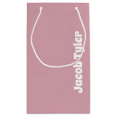 Geschmuggelte Elegance - Kleine fehlerhafte Rose N Geschenktüte (Rückseite)