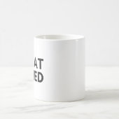 geschnappt kaffeetasse (Mittel)