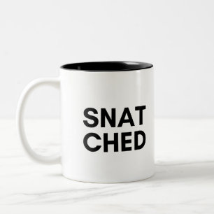 geschnappt zweifarbige tasse