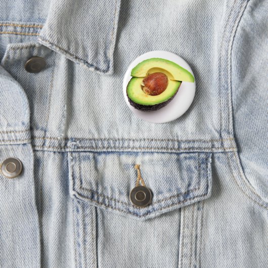 Geschnittene offene Avocado Button (Beispiel)