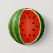GESCHNITTENE WASSERMELONE BUTTON (Vorderseite)