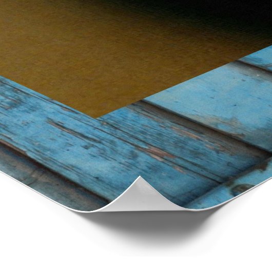 geschnittener Tee Poster (Ecke)