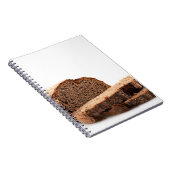 Geschnittenes Schwarzbrot Notizblock (Rechte Seite)