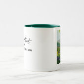 Geschnitzt in einem Baum Zweifarbige Tasse (Mittel)