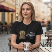 Geschnitzte Hingabe Holz-Maria T-Shirt
