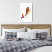 geschnitzte, mit Meerjungfrau umhüllte Leinwand (Insitu (Schlafzimmer))