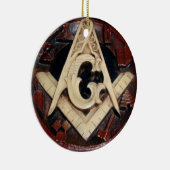 Geschnitzte Plaketten-Verzierung Keramikornament (Rechts)