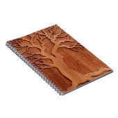 Geschnitzter hölzerner Planer Notizblock (Rechte Seite)