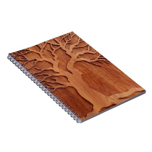 Geschnitzter hölzerner Planer Notizblock (Rechte Seite)