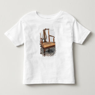 Geschnitzter Lyre-zurückstuhl, vorbei geliefert Kleinkind T-shirt
