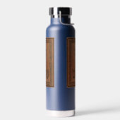 Geschnitztes Holz Shalom Trinkflasche (Links)