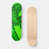 Geschöpf vom schwarzen Lagune-Skateboard Skateboard (Vorderseite)