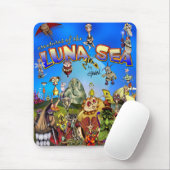 Geschöpfe des Luna-Meeres Mousepad (Mit Mouse)