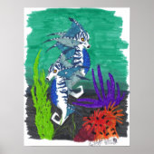 Geschöpfe des Meeresposters Poster (Vorne)