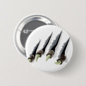 Geschöpfgreifer, die durch Hintergrund zerreißen Button (Vorne & Hinten)