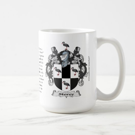 Geschoss-Familien-Wappen Kaffeetasse (Rechts)