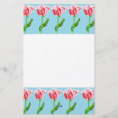 Geschosse: Tulips Briefpapier (Rückseite)