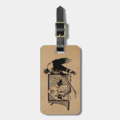 Geschossen auf NettoHockey Gepäckanhänger (Vorderseite vertikal)