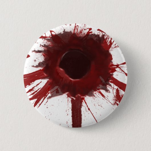 Geschossen durch den Herzknopf Button (Vorderseite)