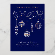 Geschossene Weihnachtsschmuck