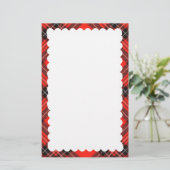 geschossenes Grenzpapier Briefpapier (Stehend Vorderseite)