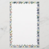 geschossenes Grenzpapier Briefpapier (Vorderseite)