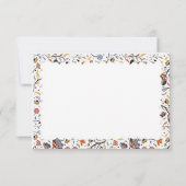 geschossenes Grenzpapier Mitteilungskarte (Rückseite)