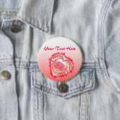 Geschrägte Farbige Zerrissene Kante Herz Button (Beispiel)