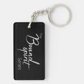 Geschrammtes aber nicht gebrochenes schlüsselanhänger (Rückseite)