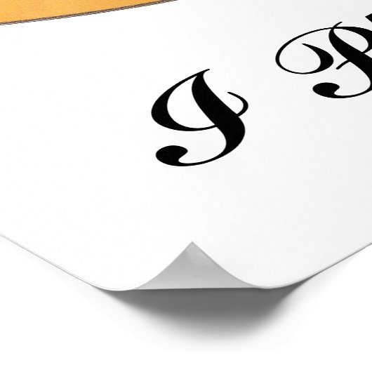 GESCHRÄNKTE GITARENPOSTER POSTER (Ecke)