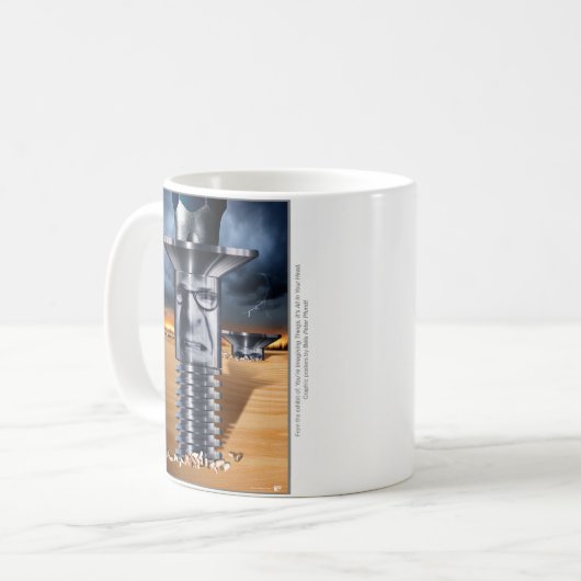 geschraubt kaffeetasse (Vorderseite Links)