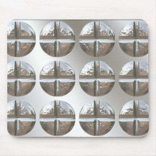 Geschraubtes Mousepad (Vorne)