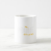 Geschrieben 8. Klasse Abschluss Geschenke 8. Klass Kaffeetasse (Mittel)
