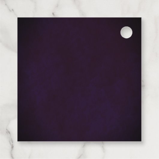 Geschrieben im Brautparty der Sterne Geschenkanhänger (Rückseite)