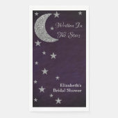 Geschrieben im Brautparty der Sterne Serviette (Vorderseite)