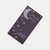 Geschrieben im Brautparty der Sterne Serviette (Ecke)