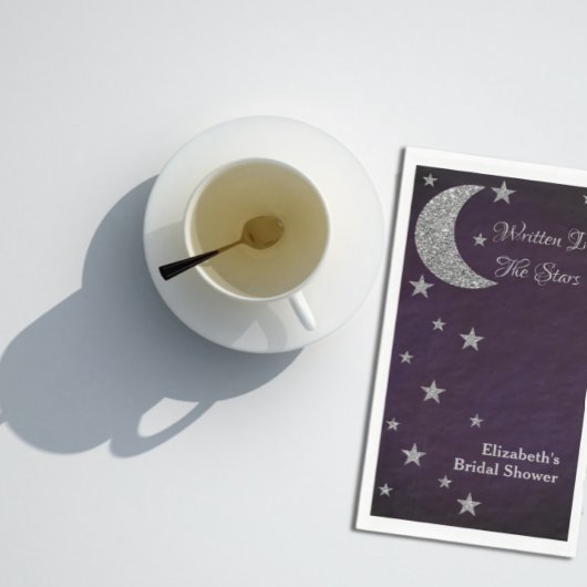 Geschrieben im Brautparty der Sterne Serviette