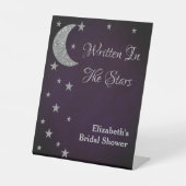 Geschrieben im Brautparty der Sterne Sockelschild (Vorderseite)
