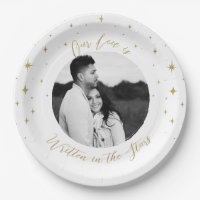 Geschrieben im Stars Gold & White Celestial Foto