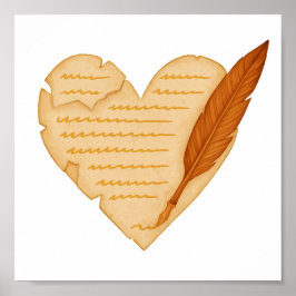 Geschrieben in deinem Herzen Poster