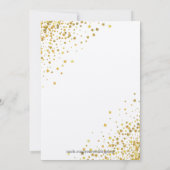 Geschrieben in den Sternen Einladung Hochzeit (Rückseite)