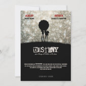 Geschrieben in den Sternen - Filmplakat - Einladun Einladung (Vorderseite)